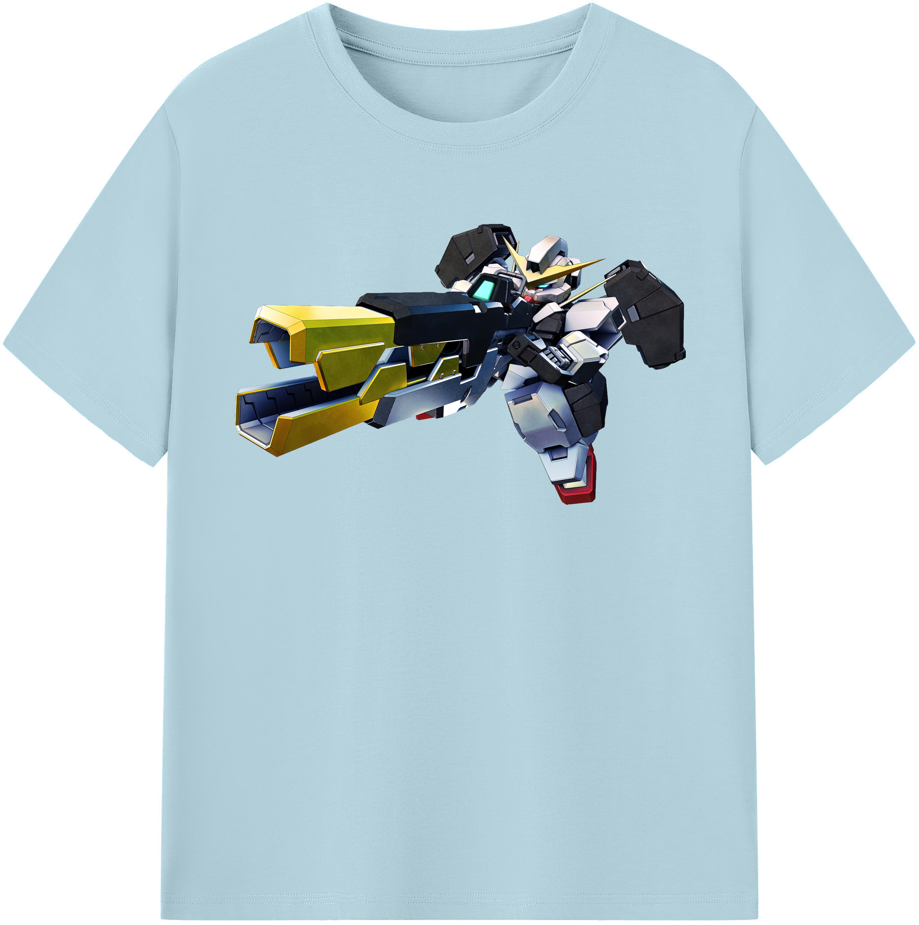 （画像用） 機動戦士ガンダム Mobile Suit Gundam 綿100％半袖Tシャツ（フロントプリント）